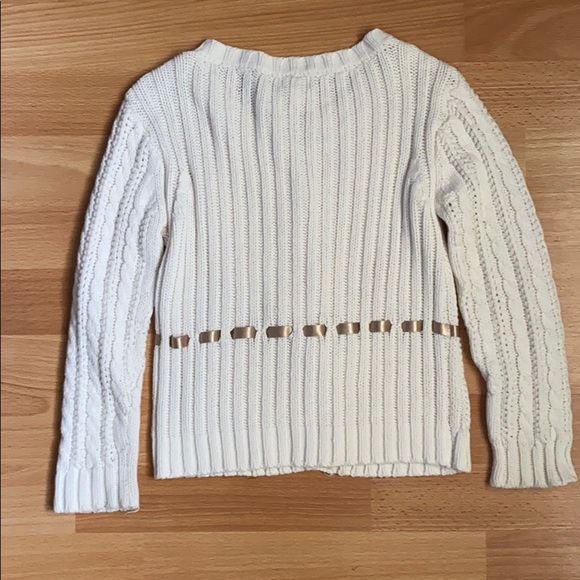 NWOT Genuine Kids Belted Button up Cardigan - Picture 4 of 5